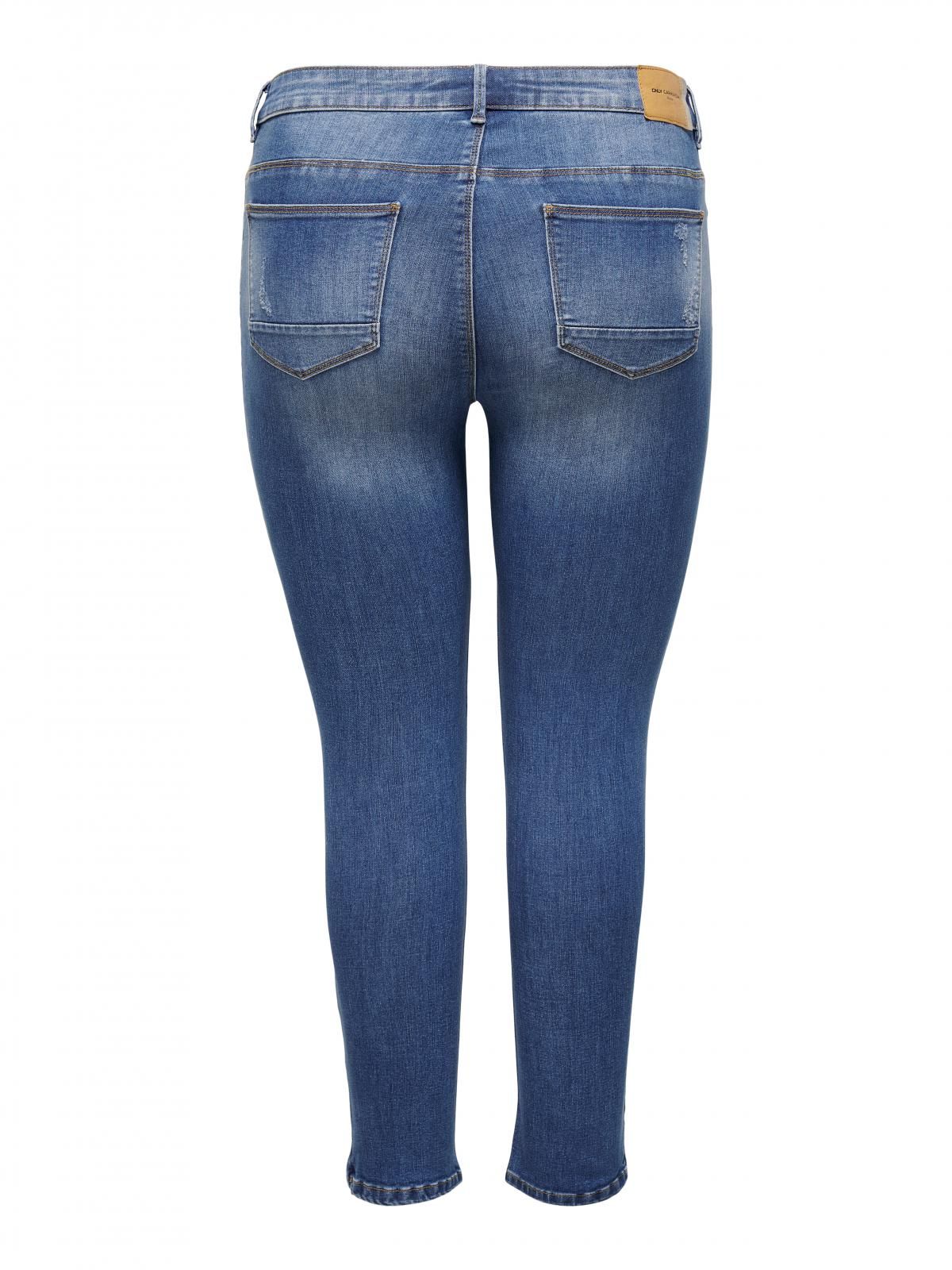온리 빅사이즈 데님 레귤러 스키니핏 진 15218565_2115 BLUE / MEDIUM BLUE DENIM - 상세 이미지 4