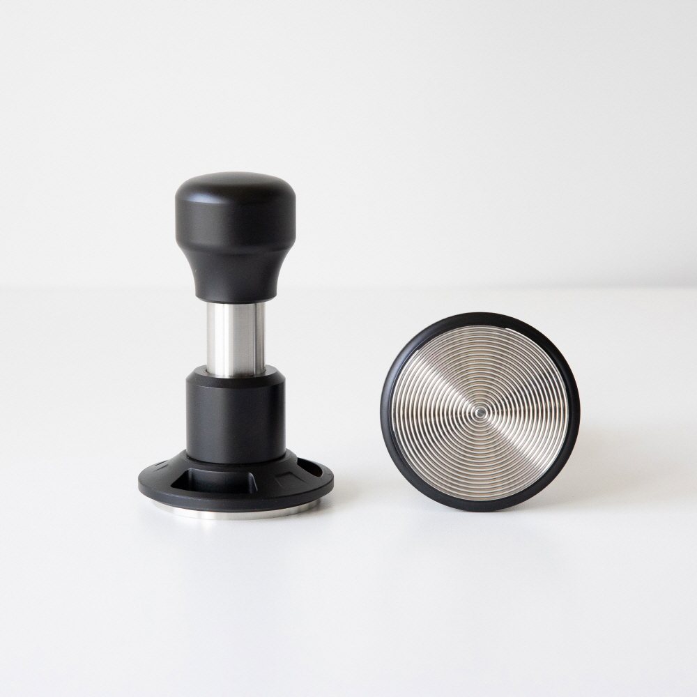 RCW 코어 임팩트 템퍼 58.5mm 정압 스프링 푸쉬 커피 포스 탬퍼 탬핑 브레빌 - 상품 이미지