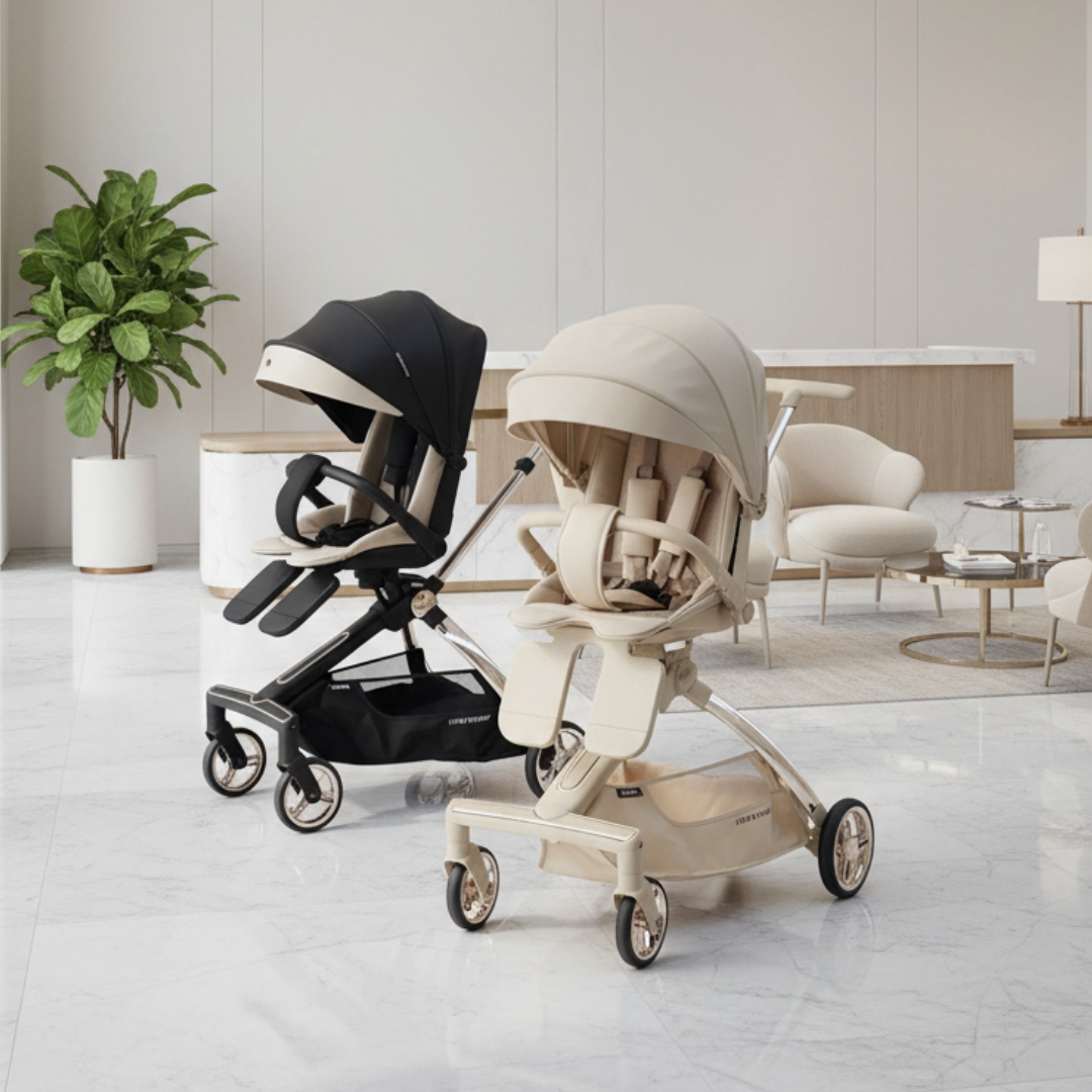 [누비앤타보] NUVY 노바 트라이크 휴대용 유모카 TAVO프리미엄 버전 블랙