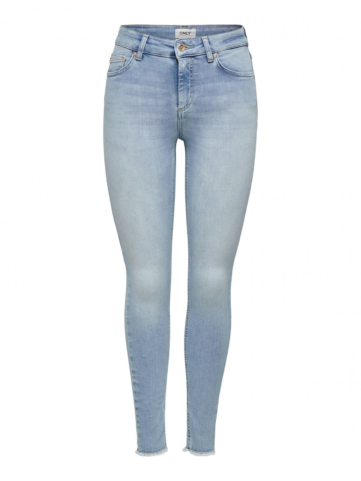 온리 라이트데님 미드웨이스트 스키니핏 진 15164319_2116 BLUE / LIGHT BLUE DENIM - 상세 이미지 3