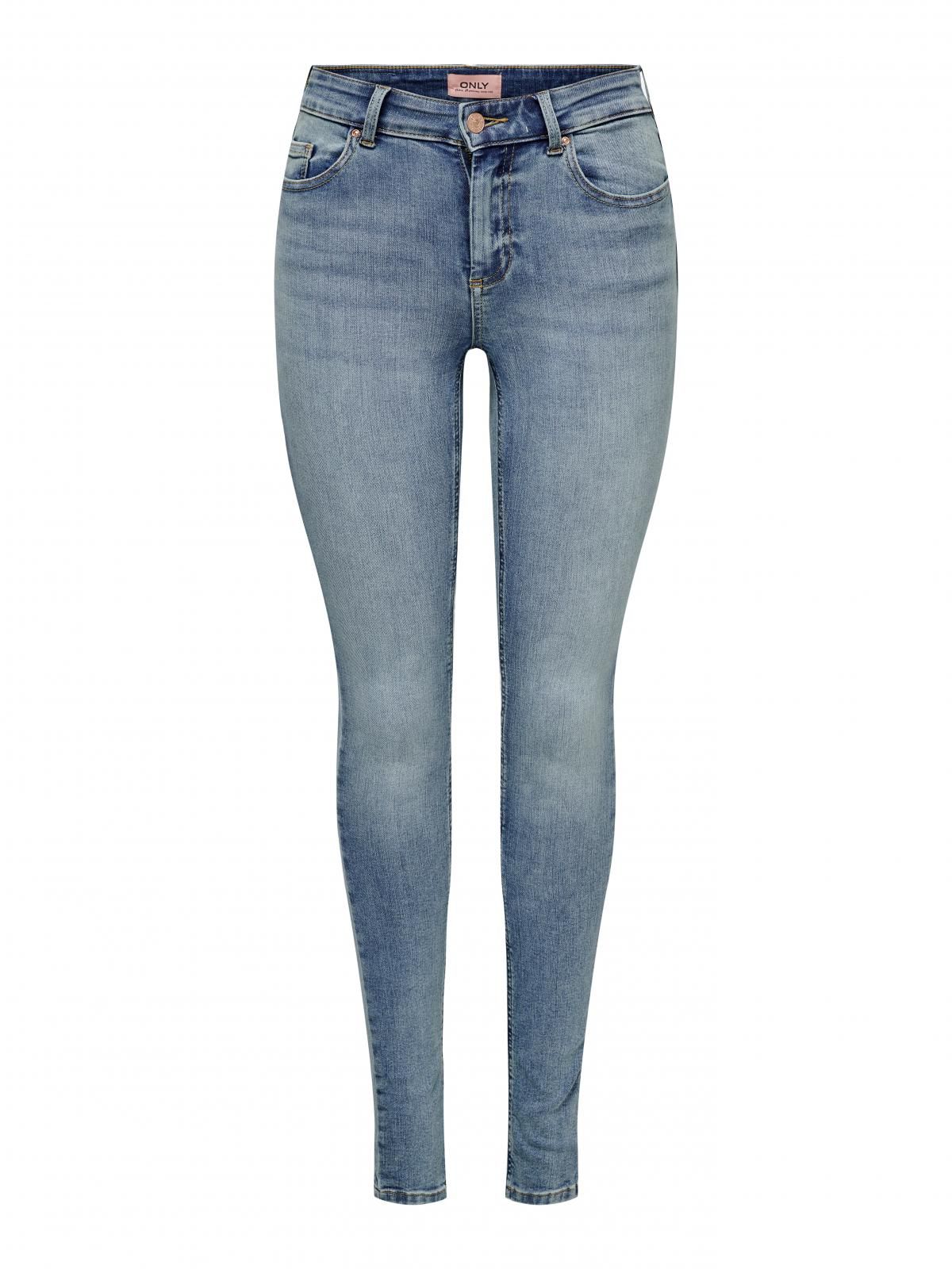 온리 데님 미드웨이스트 스키니핏 진 15192917_2116 BLUE / LIGHT BLUE DENIM - 상세 이미지 3