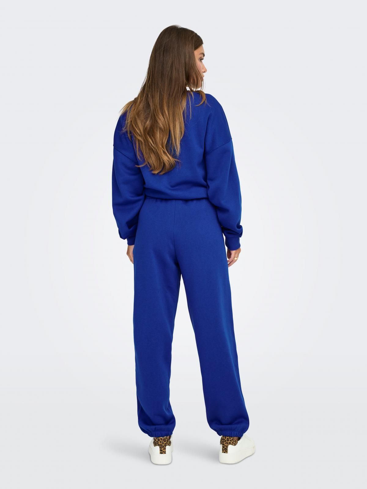 온리 테크니컬 와이드핏 스웨트 팬츠 15357504_1294 BLUE / SURF THE WEB - 상세 이미지 2