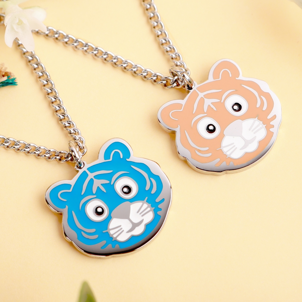 랭이 미아방지 목걸이 써지컬 호랑이 아기 유아 아동 어린이