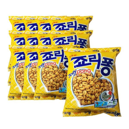 봉지과자 크라운 죠리퐁 대 1박스 바삭한 봉지 과자 135g 12개