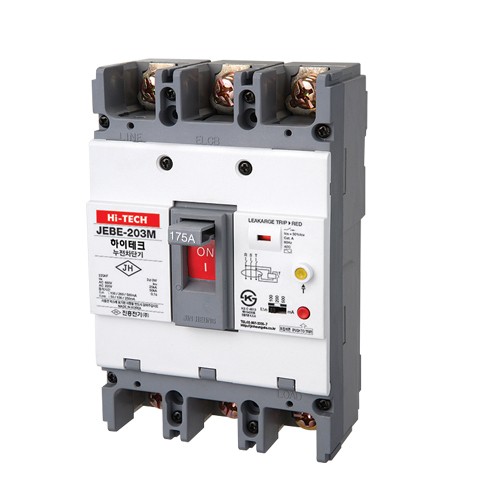 산업용 누전차단기 JEBE-103M 100AF 3P 100A 75A 60A 50A 40A 분전함 전등 콘센트 차단기 진흥전기 - 상세 이미지 4