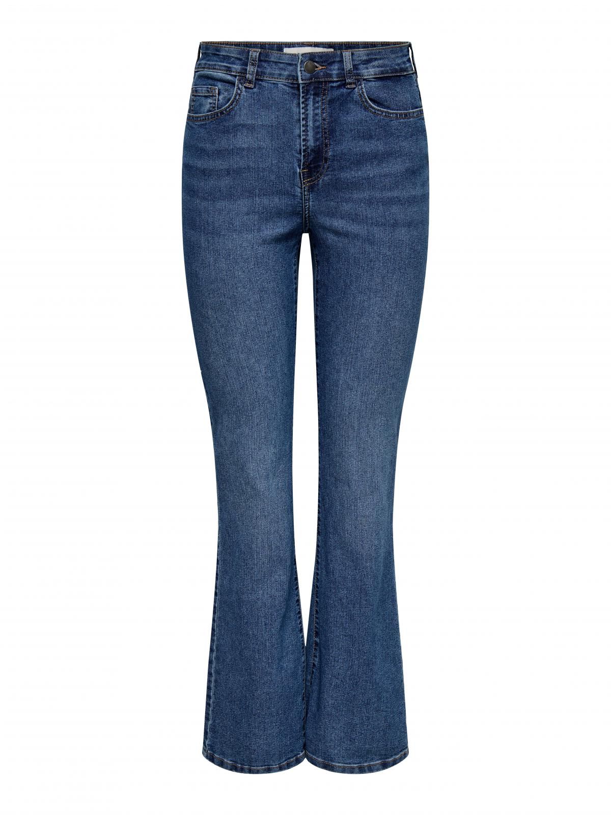제이디와이 부츠컷 데님 하이웨이스트 청바지 15325841_2115 BLUE / MEDIUM BLUE DENIM - 상세 이미지 3