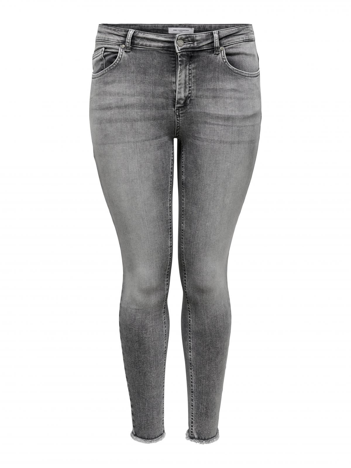 온리 스트레치 미드워시 스키니핏 데님 팬츠 15212252_3601 GREY / GREY DENIM - 상세 이미지 3