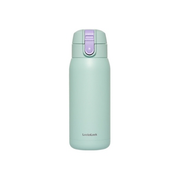 락앤락 코튼캔디 원터치 텀블러 370ml 민트 - 상품 이미지