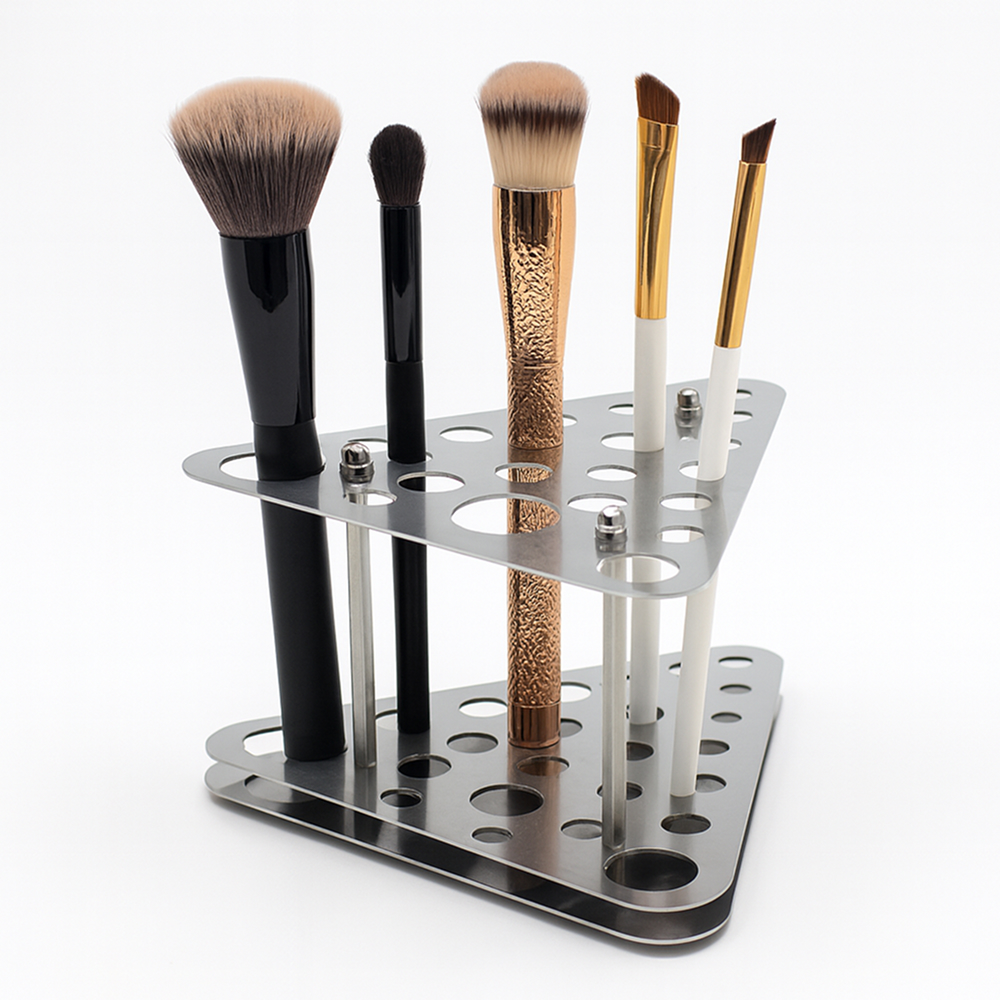 테르헨 스테인레스 브러쉬 스텐드 삼각 16x14cm - 메인 이미지