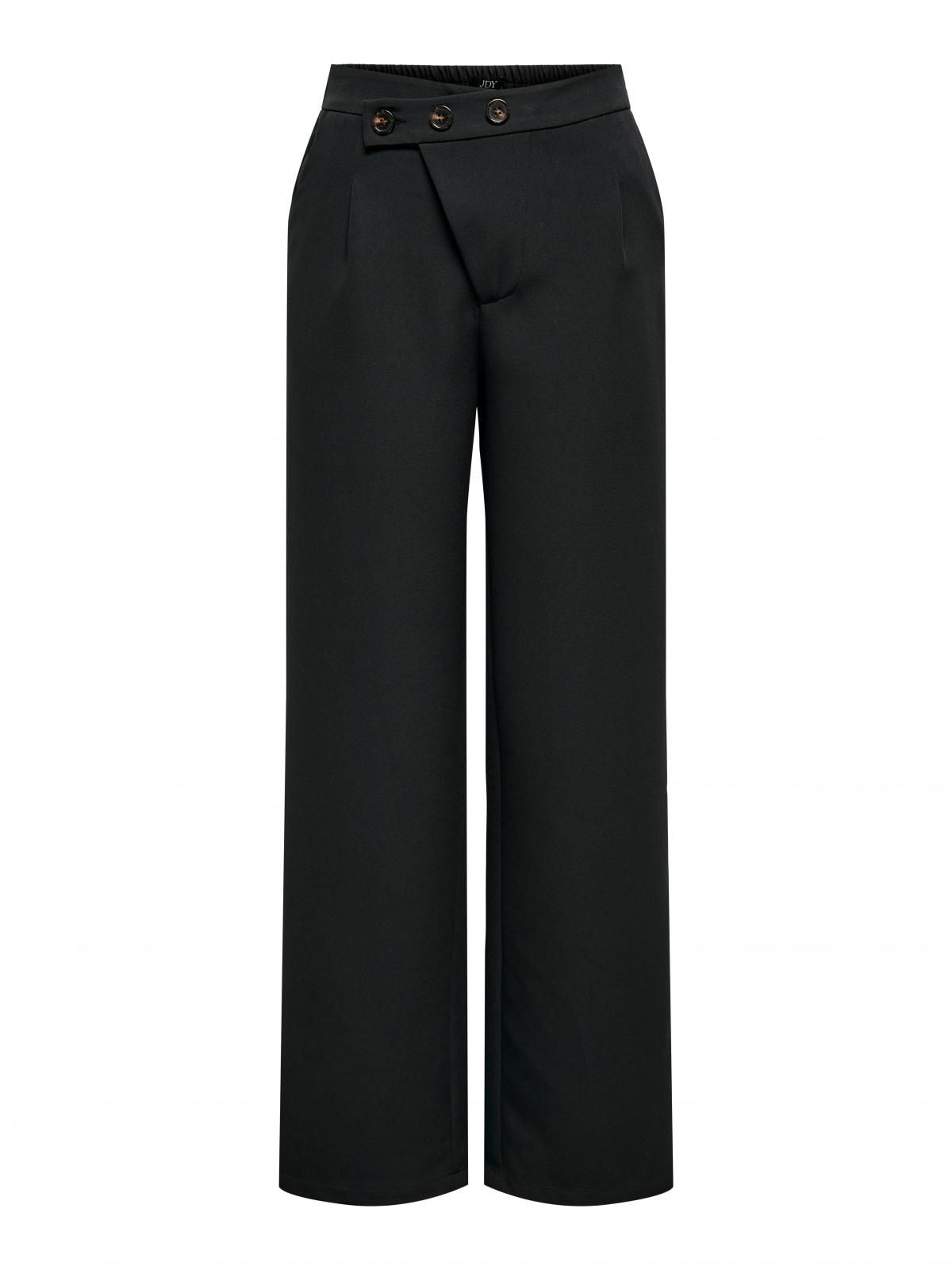 제이디와이 와이드핏 스트레이트 슬랙스 팬츠 블랙 15316634_2161 BLACK / BLACK - 상세 이미지 3