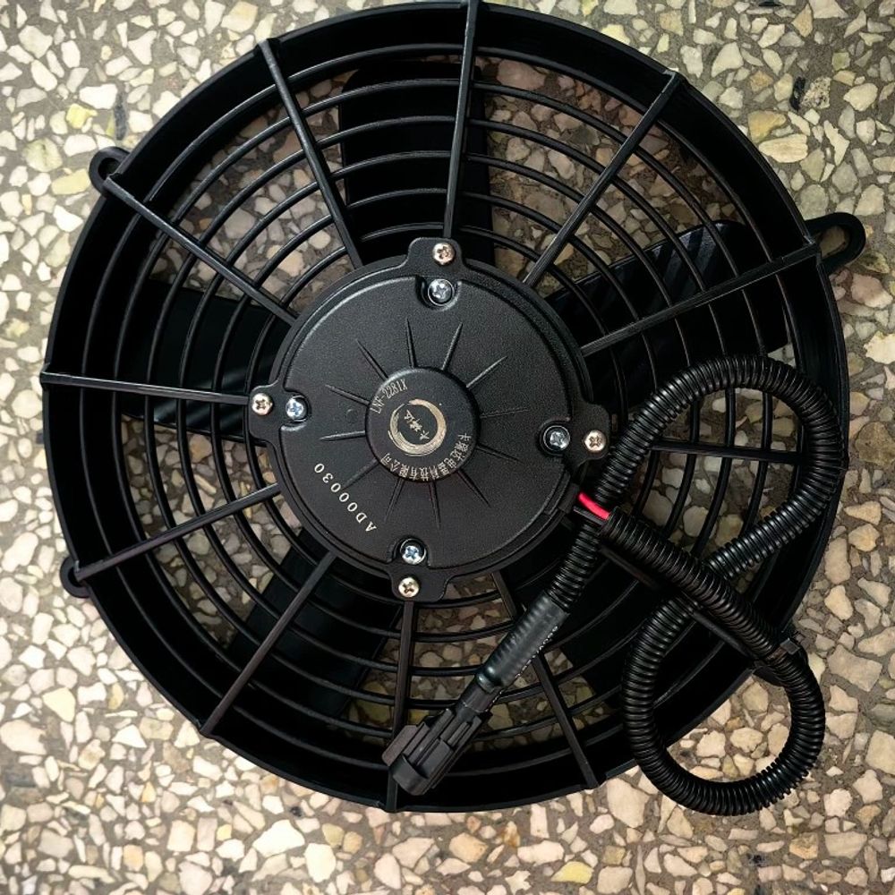 농기계 냉각팬 트럭 12V 24V 단독 직경 시멘트 중장비 쿨러 - 상세 이미지 3