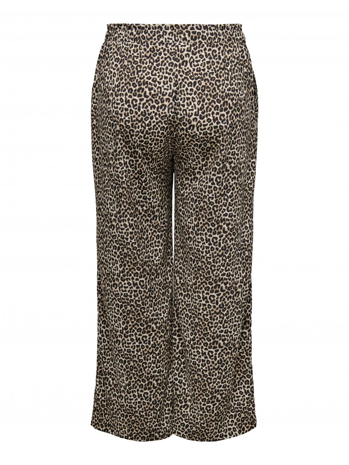 온리 애니멀 프린트 와이드팬츠 15347362_115_1182400 BEIGE / PUMICE STONE - 상세 이미지 4