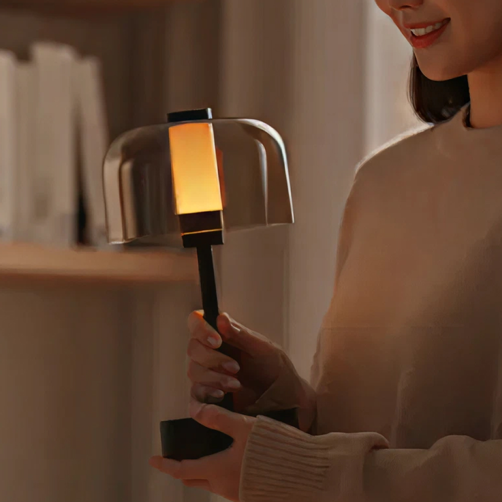 르엘 노아 램프 무선 LED 터치 무드등 침실 수면등 집들이 선물 인테리어 조명 - 상세 이미지 2