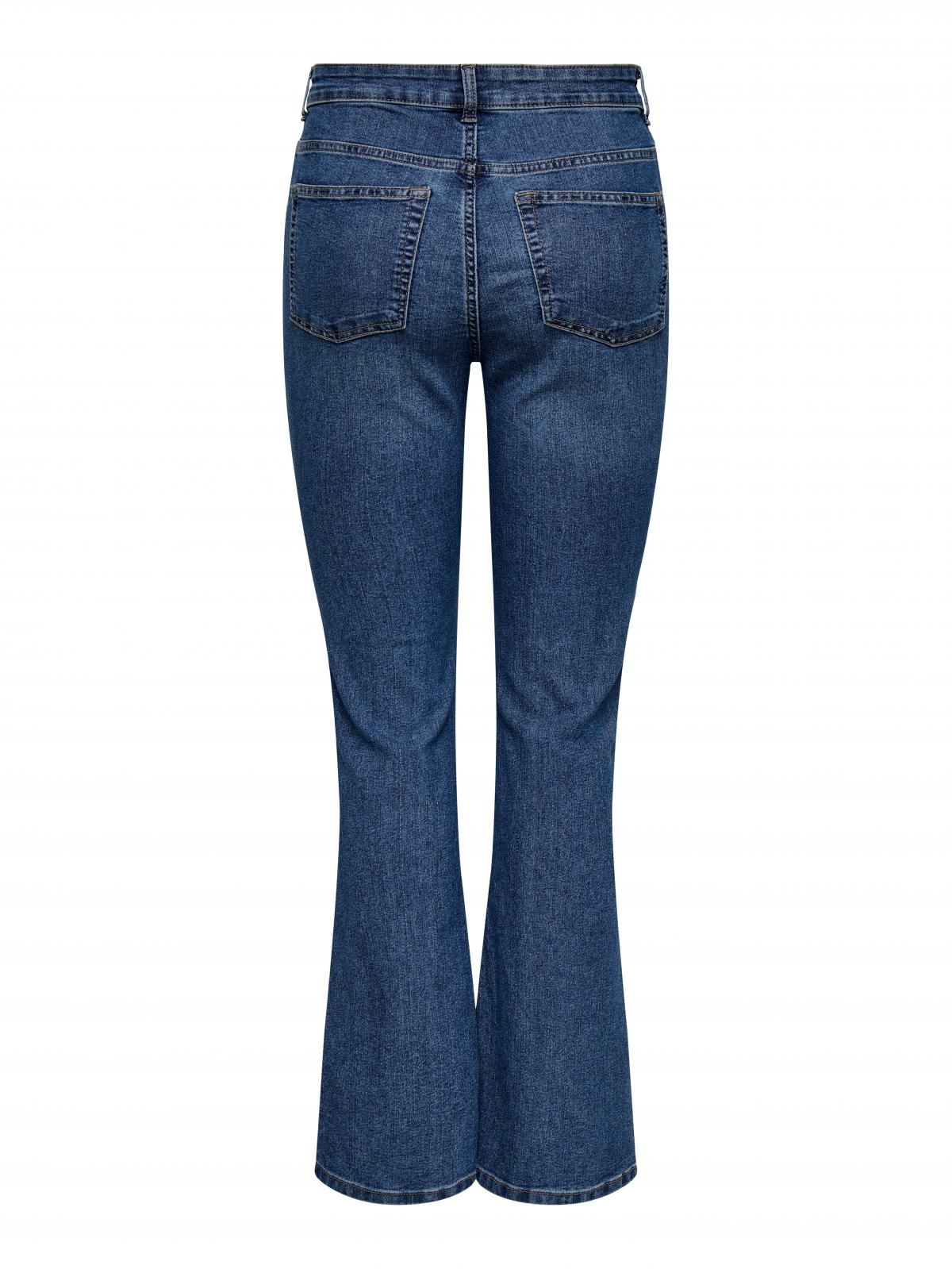 제이디와이 부츠컷 데님 하이웨이스트 청바지 15325841_2115 BLUE / MEDIUM BLUE DENIM - 상세 이미지 4