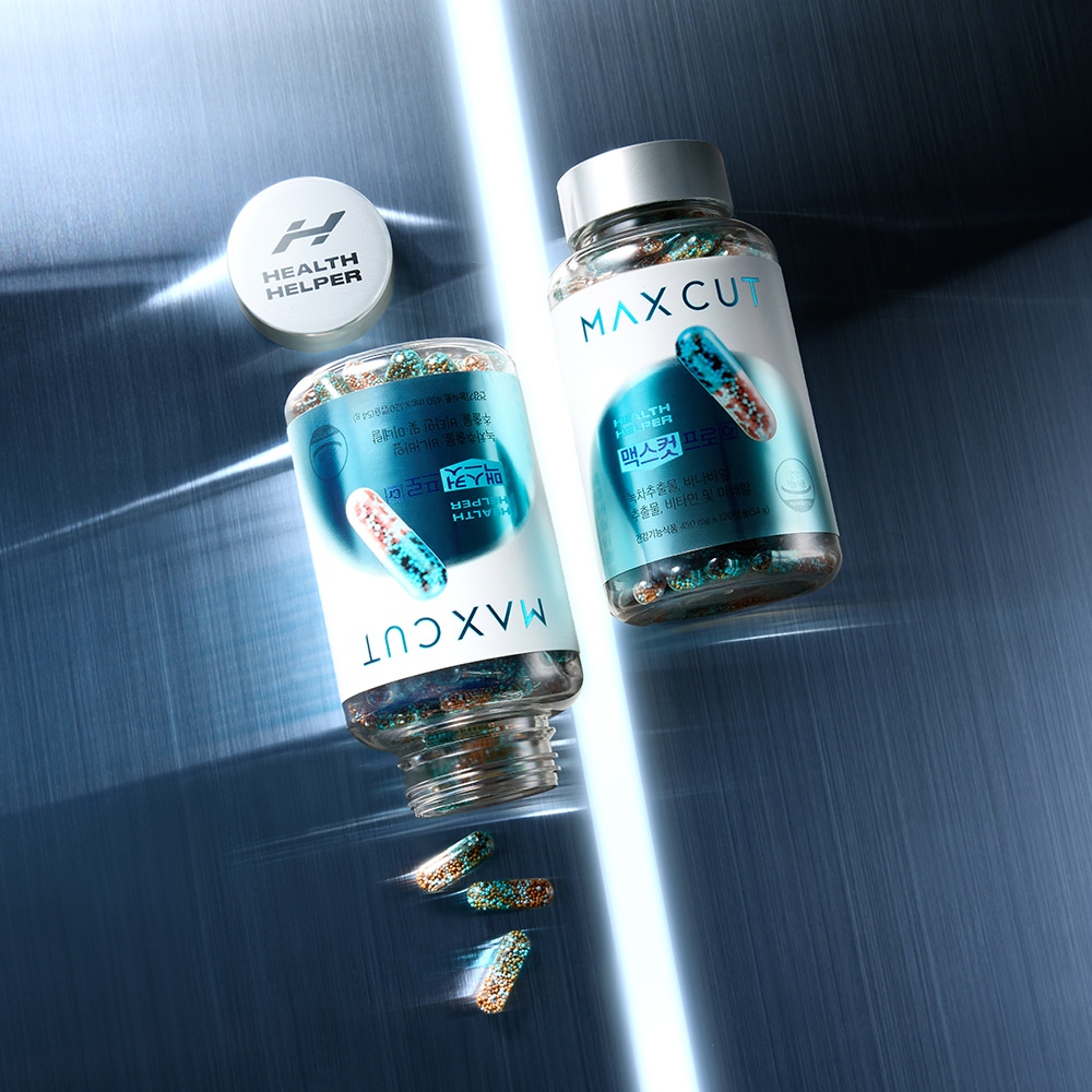 헬스헬퍼 맥스컷 프로 크롬 고경표 다이어트 혈당 체지방 컷팅제 120캡슐, 1개