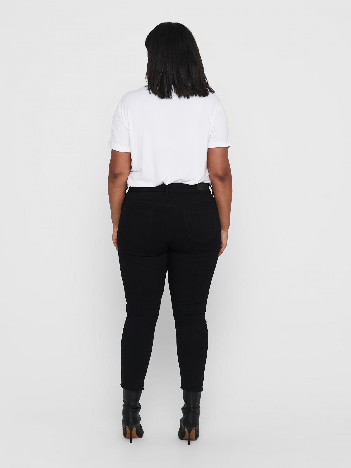 온리 테크니컬 블랙 스키니핏 데님 팬츠 15224615_2161 BLACK / BLACK - 상세 이미지 2