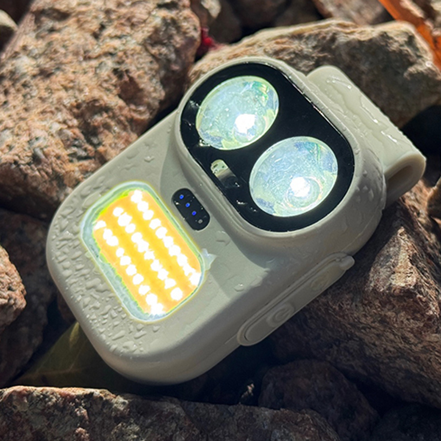 솔리드 LED 헤드랜턴 런닝 캠핑 낚시 해루질 등산 모션센서 충전 램프 라이트 S-HR02