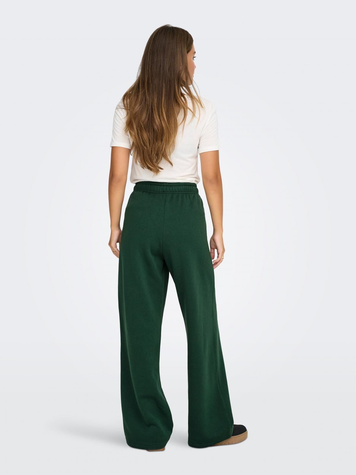 온리 테크니컬 와이드핏 드로스트링 팬츠 15338734_1626 GREEN / PINENEEDLE - 상세 이미지 2