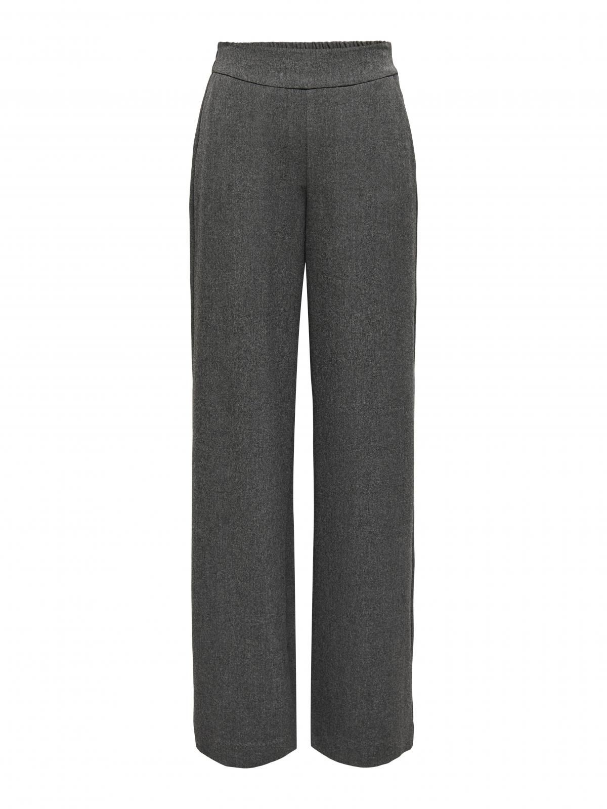 온리 하이웨이스트 와이드핏 팬츠 15361944_2382 GREY / MEDIUM GREY MELANGE - 상세 이미지 3