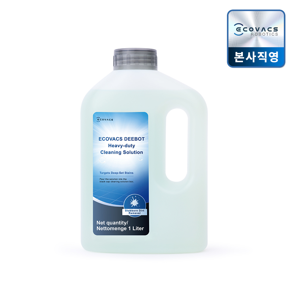 에코백스 디봇 강력 세정제 1L (에코백스 X11 옴니사이클론/프로옴니) 전용 세정액 - 상품 이미지