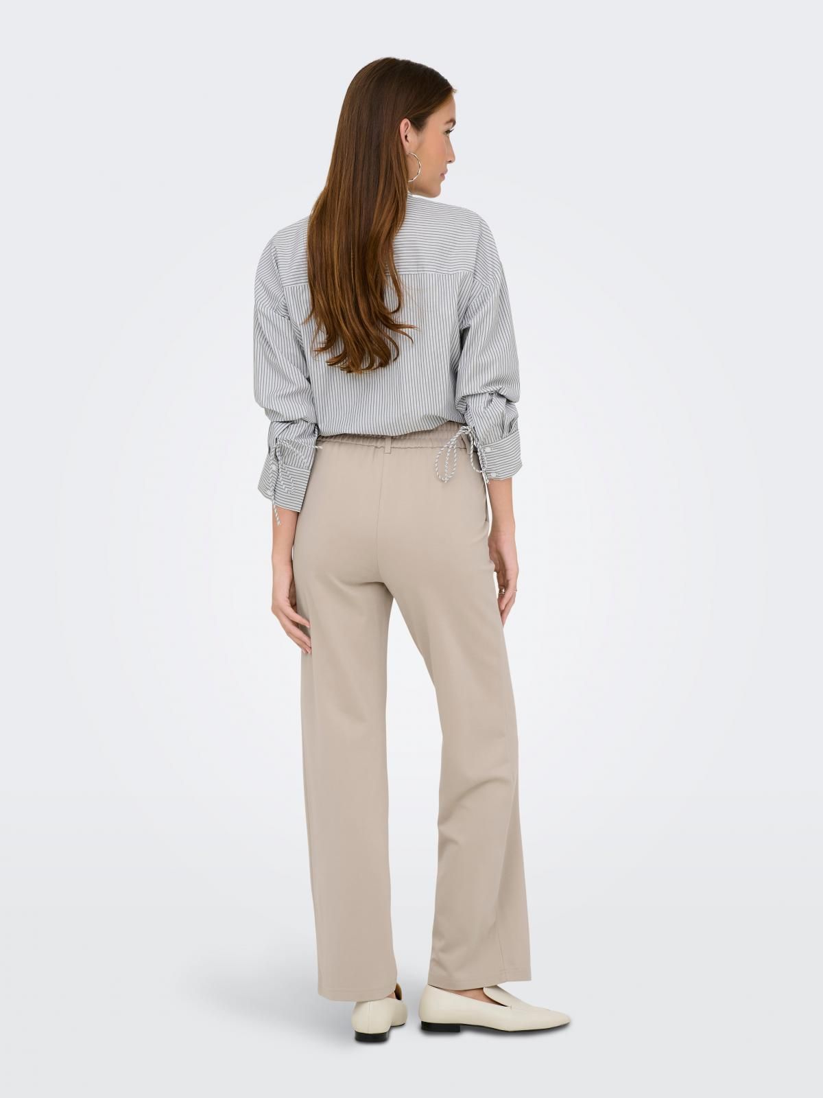 온리 테일러드 스트레이트핏 슬랙스 팬츠 15341829_4481 GREY / PURE CASHMERE - 상세 이미지 2