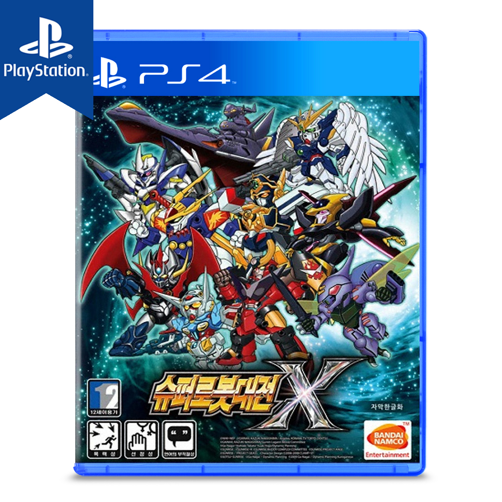 PS4 슈퍼로봇대전 X 한글 새제품 CD (PS5 호환) - 메인 이미지