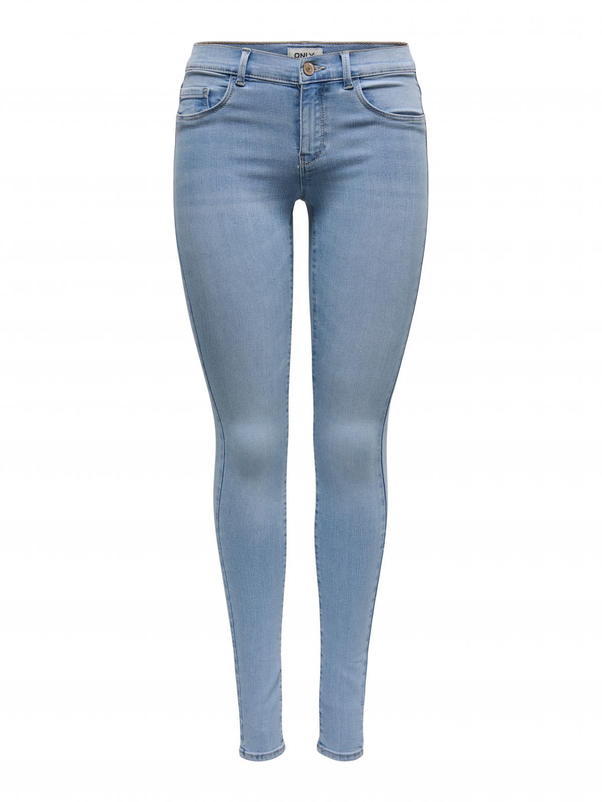 온리 데님 미드웨이스트 스키니핏 진 15370814_2116 BLUE / LIGHT BLUE DENIM - 상세 이미지 3