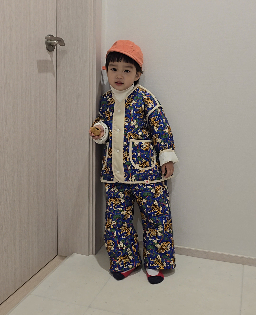 호작도 깔깔이 패딩점퍼 - 상세 이미지 2