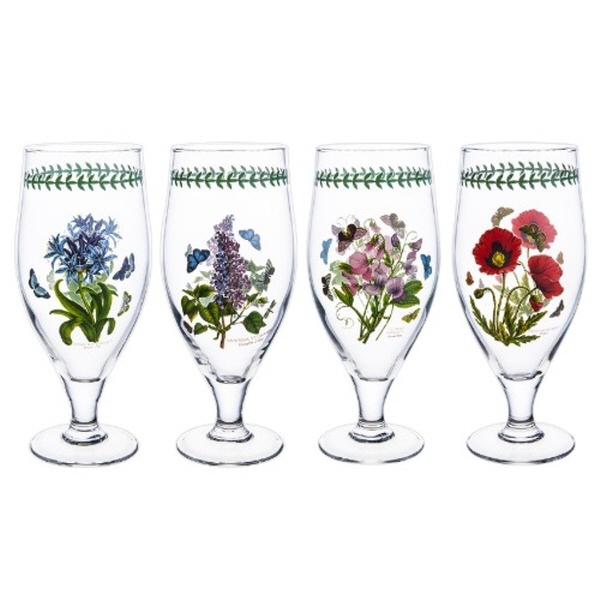 포트메리온 필스너 글라스 620ml 4p세트 맥주잔 유리컵 홈카페 테이블웨어 감성컵 - 상품 이미지