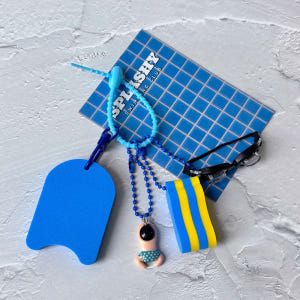 SPLASHY 수영키링 킥판 풀부이 수영장 가방 땅콩 키링 솔직 후기 | 실사용자 리뷰 분석 - 상품 이미지 3