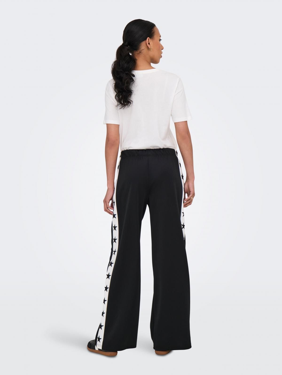 온리 와이드핏 레귤러 테크니컬 팬츠 15354281_2161_1205558 BLACK / BLACK - 상세 이미지 2