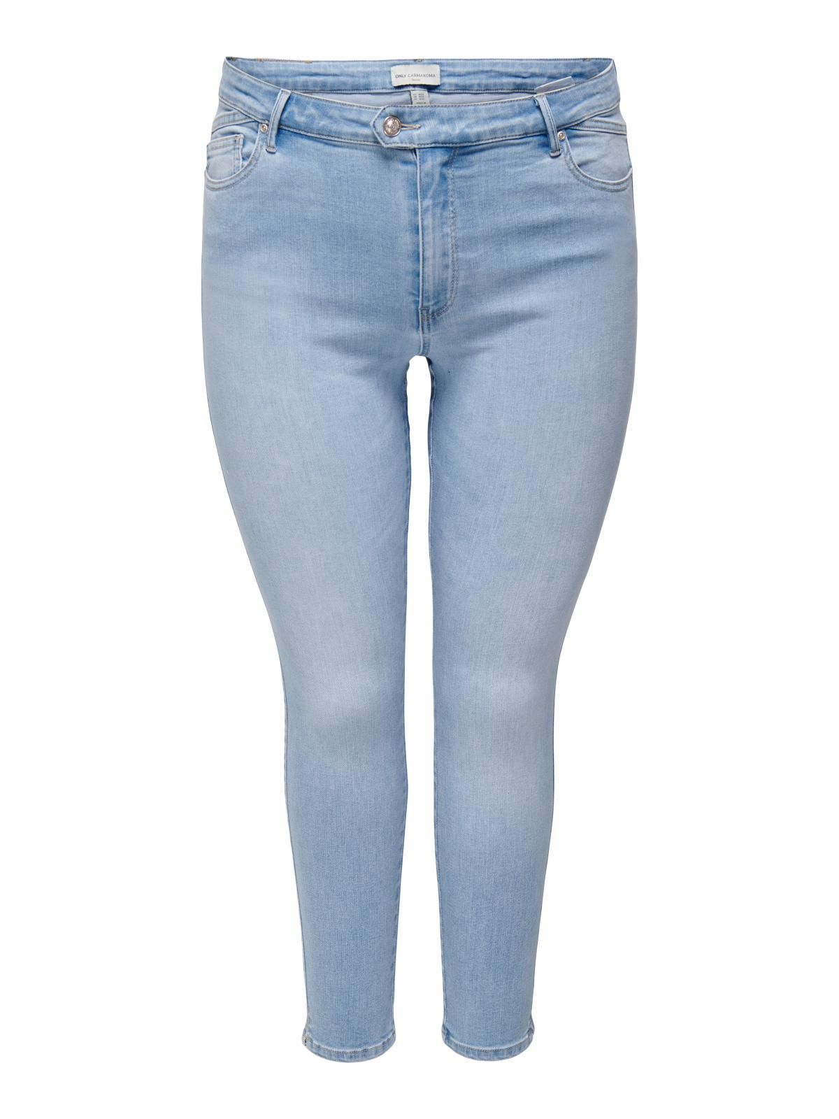 온리 연청 미드웨이스트 테크니컬 스키니핏 진 15304762_2116 BLUE / LIGHT BLUE DENIM - 상세 이미지 3