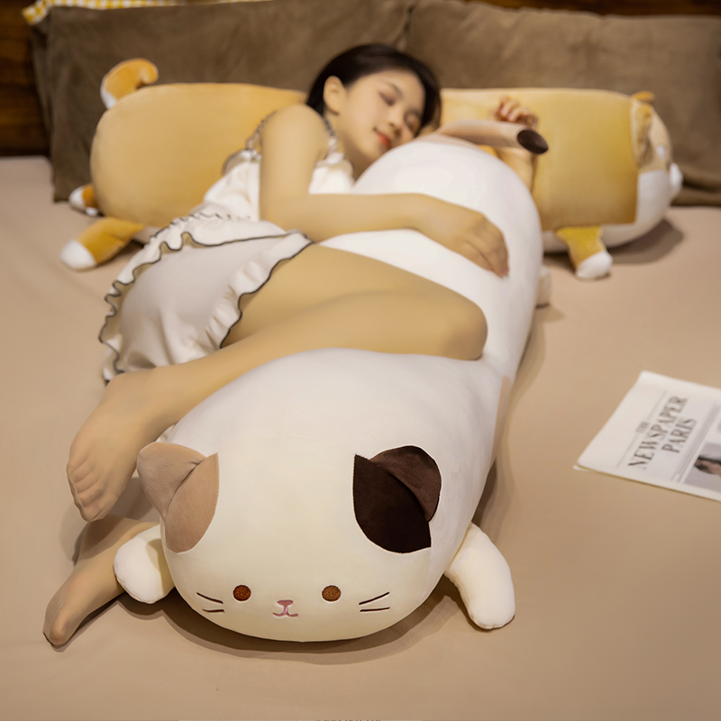 임산부 전용 바디필로우 옆잠 쿠션 수면용 베개 침대용 시바 이누 90cm - 상세 이미지 4