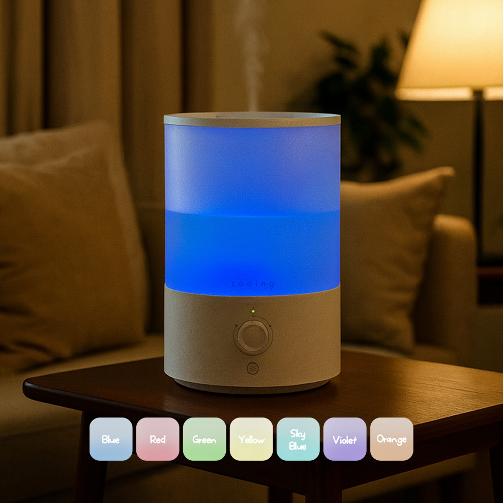 쿠잉 초음파 가습기 HD-035W 미니 대용량 사무실 탁상용 소형 대형