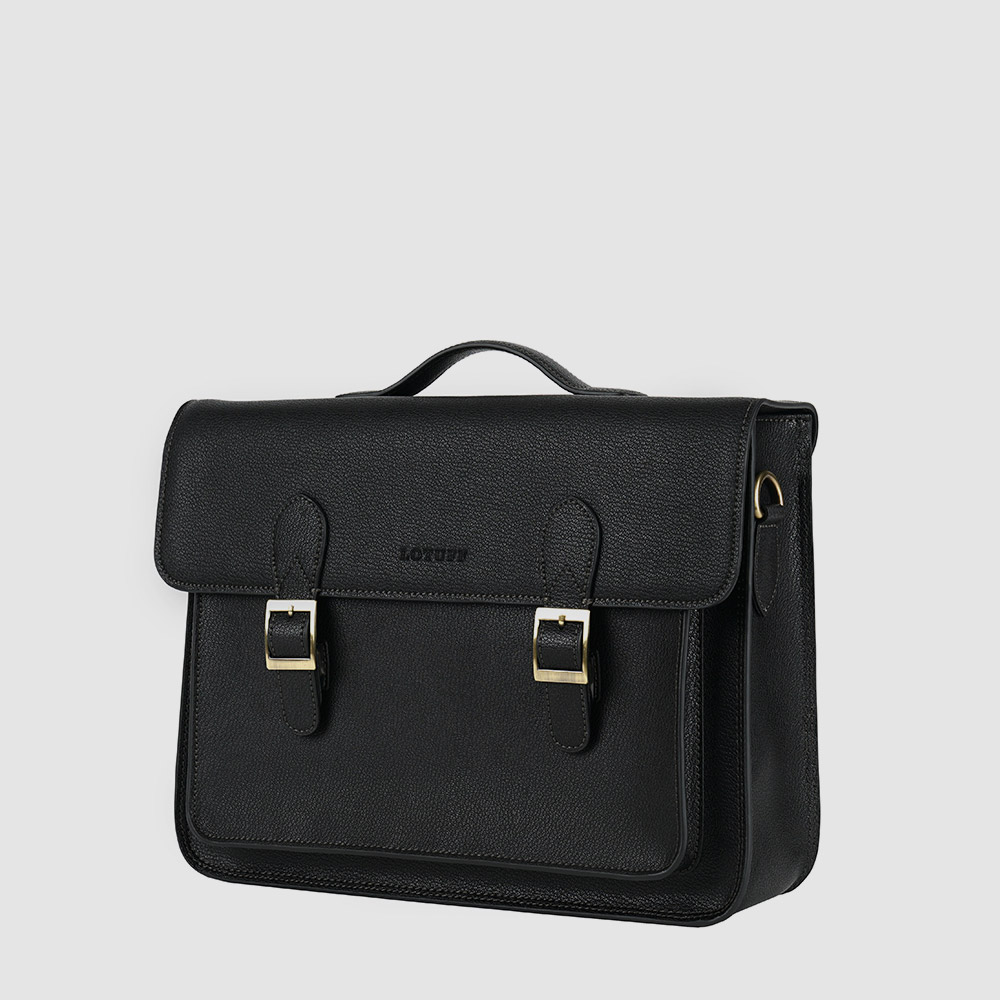 가죽 남자 크로스백 로터프 LO-5423 블랙