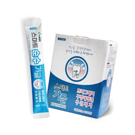 칫솔 휴대용 스마트 순수가글 x - 대용량 11ml 250개