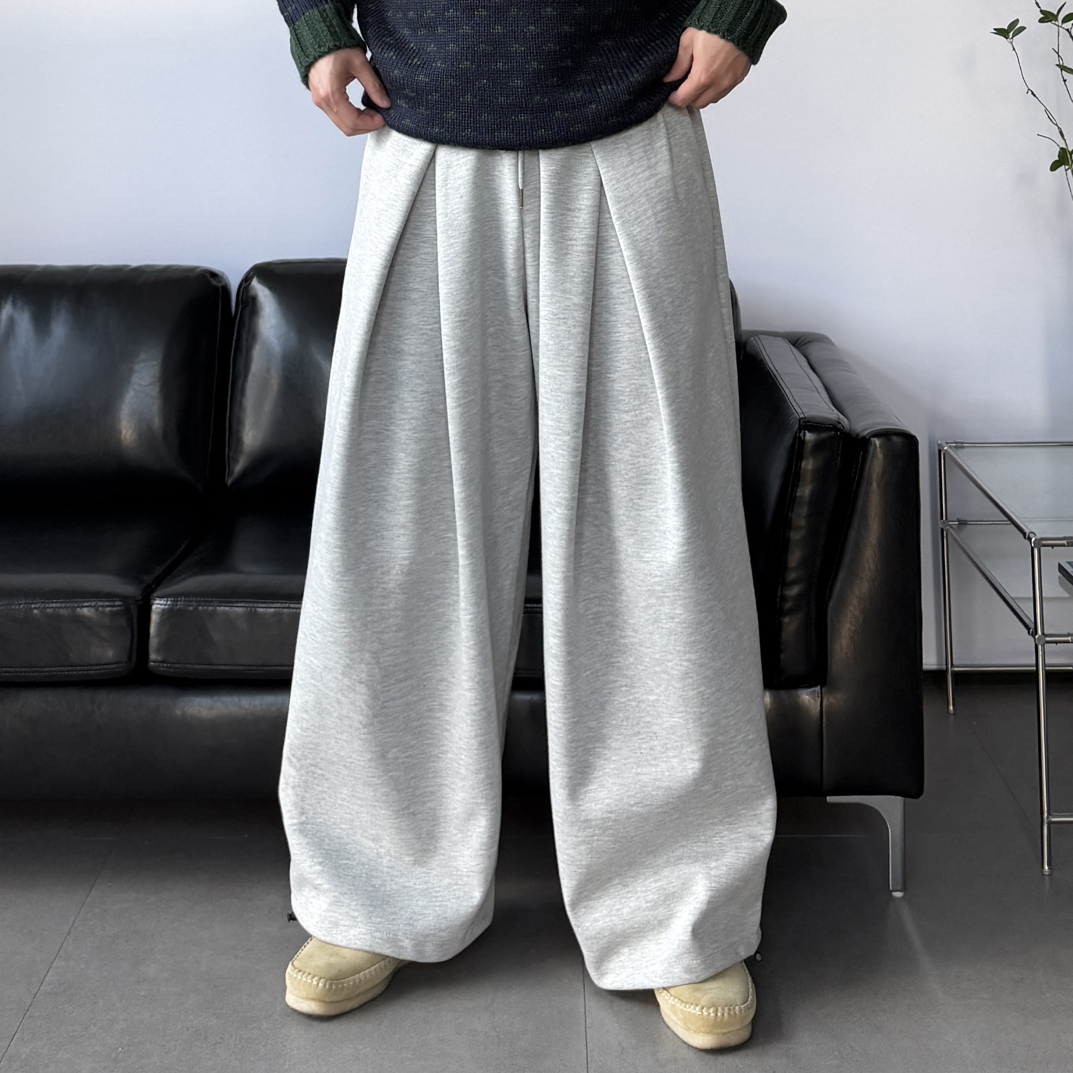 스웻팬츠 남자와이드트레이닝팬츠 - 상품 이미지