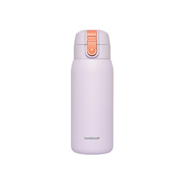 락앤락 코튼캔디 원터치 텀블러 370ml 바이올렛 - 상품 이미지