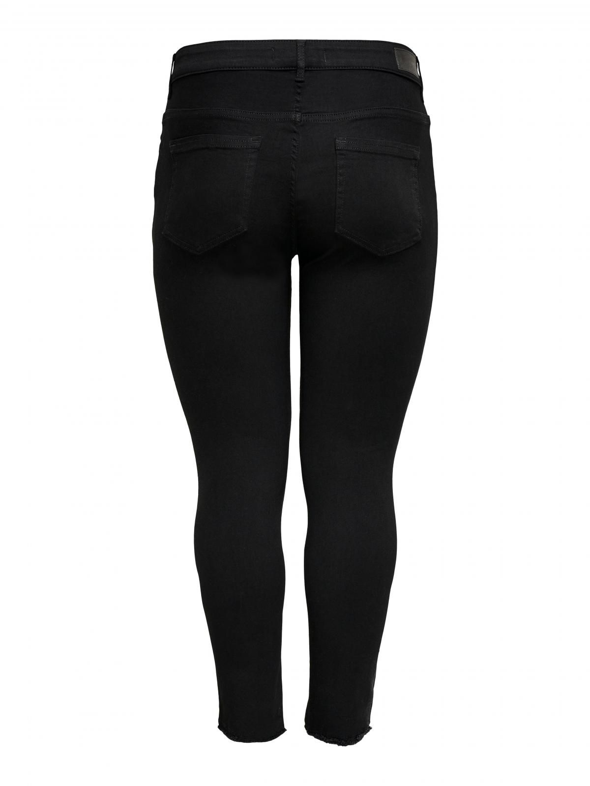 온리 테크니컬 블랙 스키니핏 데님 팬츠 15224615_2161 BLACK / BLACK - 상세 이미지 4