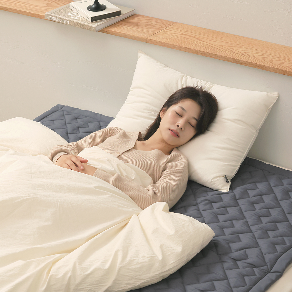 세인트리빙 블리스 탄소 매트 전기요 전기장판 카본 전기 매트 한일의료기 국내생산 슈퍼싱글 베이지