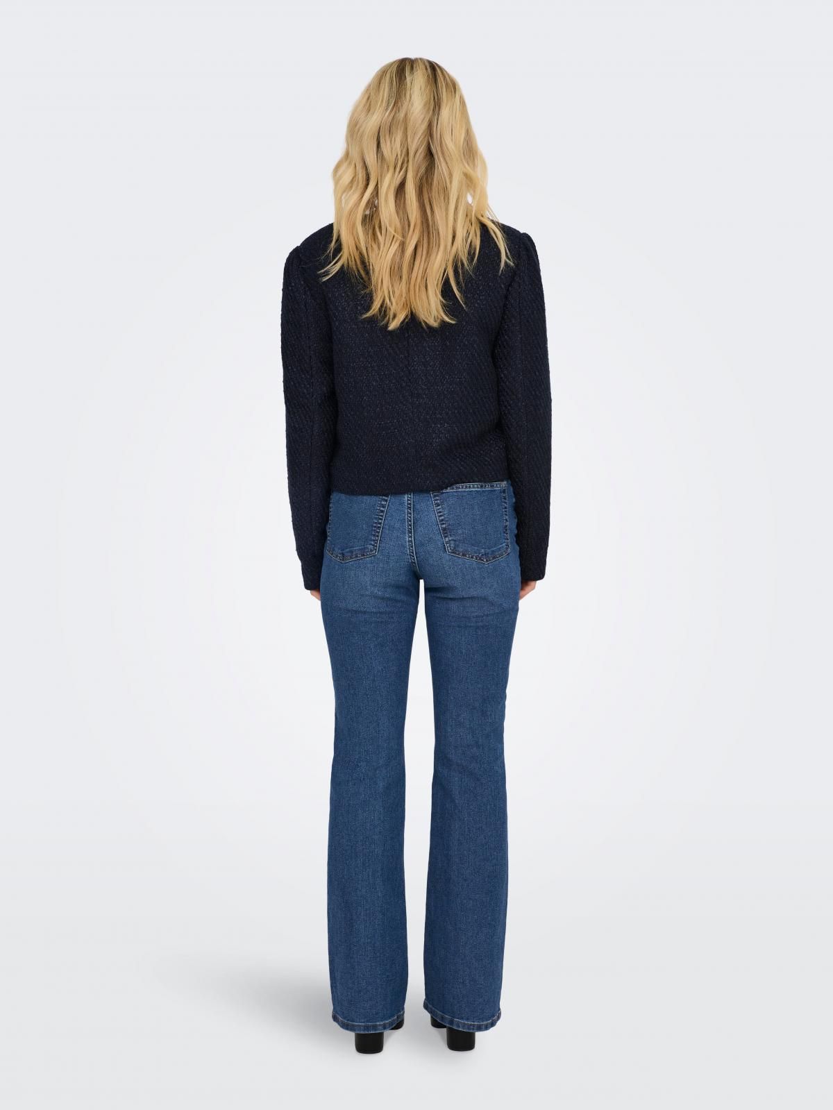 제이디와이 부츠컷 데님 하이웨이스트 청바지 15325841_2115 BLUE / MEDIUM BLUE DENIM - 상세 이미지 2
