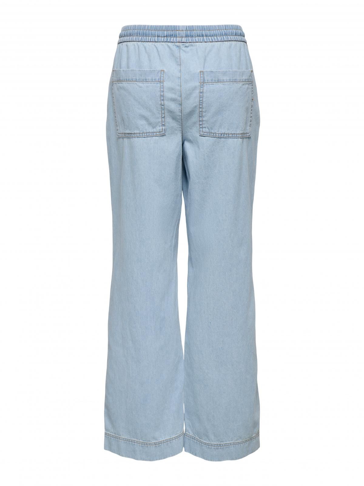 제이디와이 트렌디 루즈핏 데님 와이드 청바지 15353707_2116 BLUE / LIGHT BLUE DENIM - 상세 이미지 4