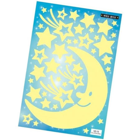 로캣 TVN 엄마친구아들 야광별스티커 별똥별 NS-19