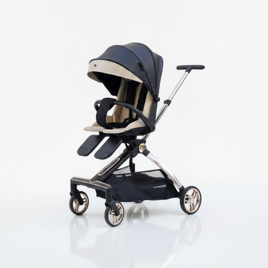 [누비앤타보] NUVY 노바 트라이크 휴대용 유모카 TAVO프리미엄 버전 블랙