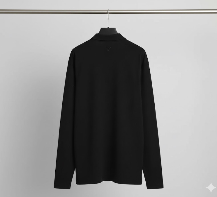 볼빅 남성 간절기 겨울 사팡스판 향균 필드룩 골프웨어 스윙 카라 티셔츠 - 상세 이미지 4