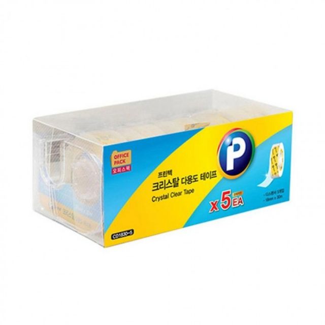 CD1830-5 프린텍 캐주얼 크리스탈테이프 디스펜서 필 - 상품 이미지