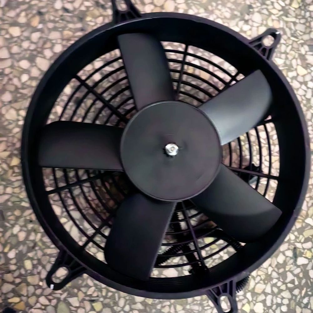 농기계 냉각팬 트럭 12V 24V 단독 직경 시멘트 중장비 쿨러 - 상세 이미지 2