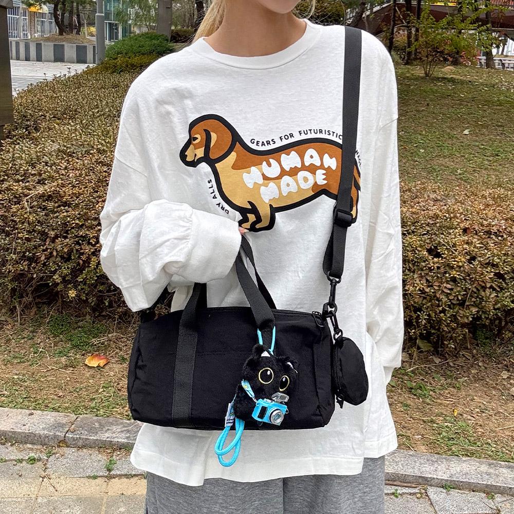 프롬헤븐 우야솝 키링 가방 캐주얼 크로스백 - 메인 이미지