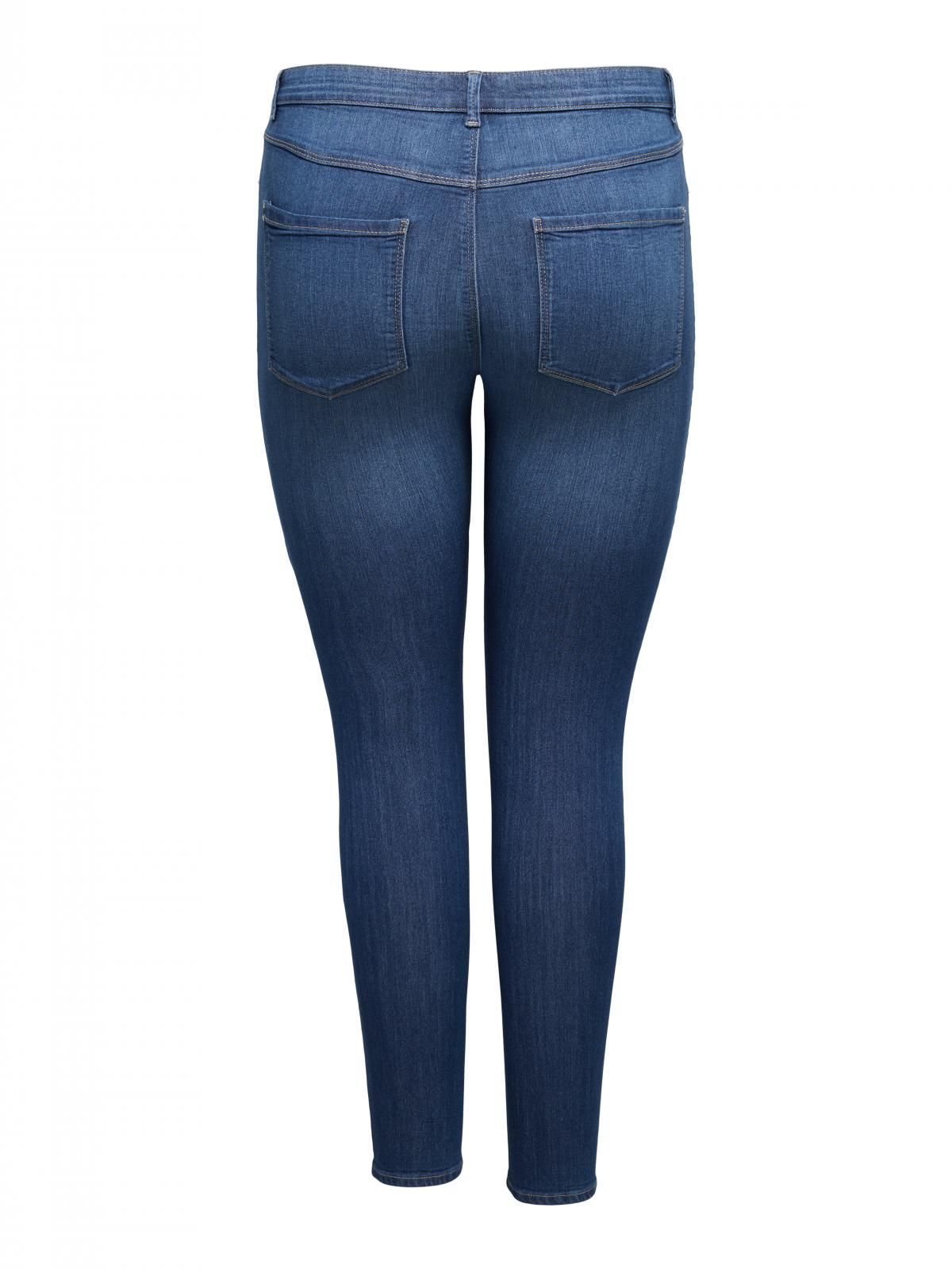 온리 데님 스키니핏 청바지 캐주얼 15361395_2115 BLUE / MEDIUM BLUE DENIM - 상세 이미지 4