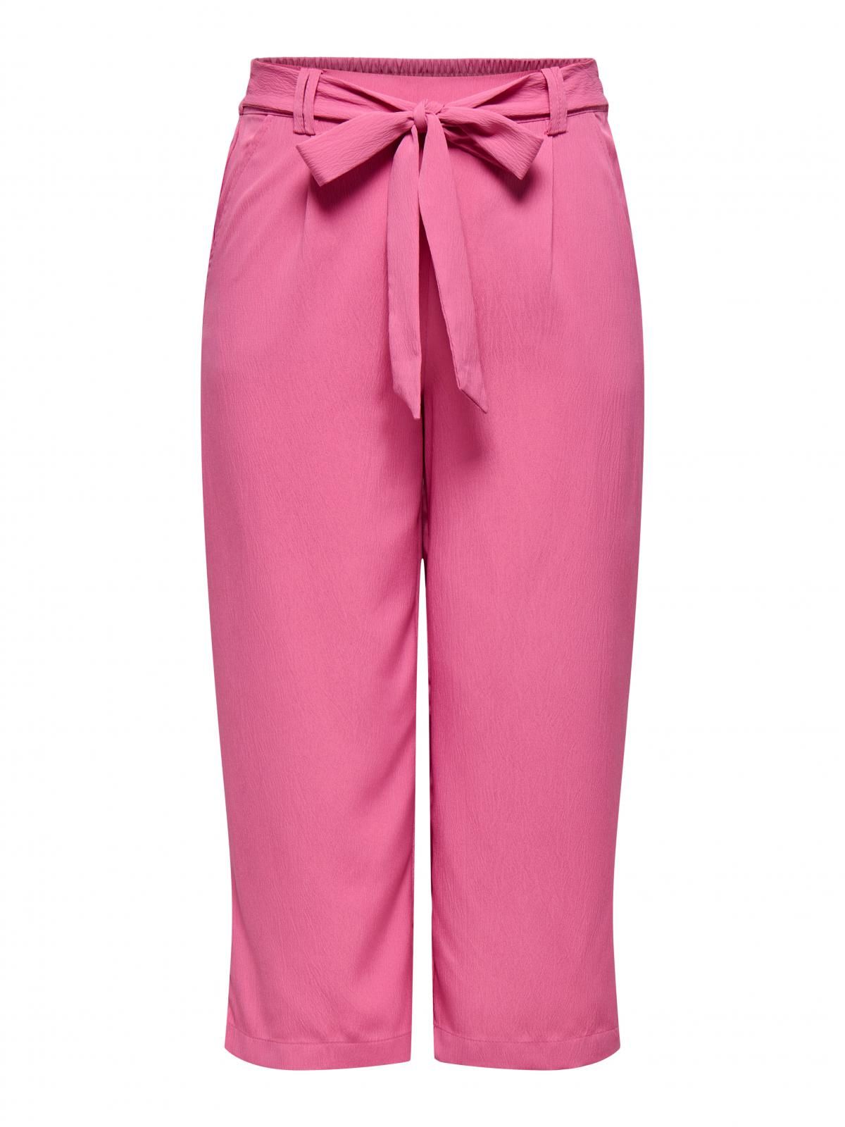 온리 트렌디 와이드핏 팔라초 팬츠 벨트 핑크 15342658_830 PURPLE / CARMINE ROSE - 상세 이미지 3